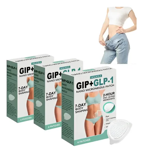 * Parche Gip Glp-1 Nano, Piel Reafirmante, 3 Cajas Tbf