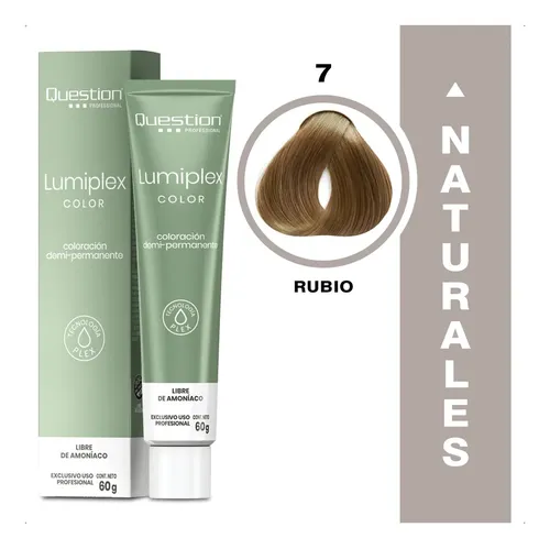 Question Tintura Lumiplex 60 Gr Demi Permanente Tec Plex S/a
