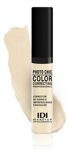 Corrector Líquido Idi Make Up Photo Chic Tono 07 Ivory