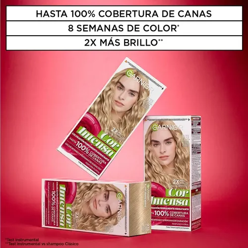 Kit Tintura Permanente Cor Intensa 9.13 Garnier