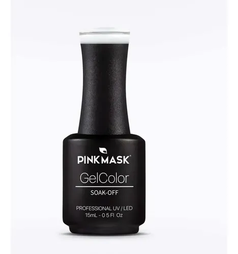 Pink Mask Esmalte Semipermanente Gel Color X 15ml/.5floz White Tips