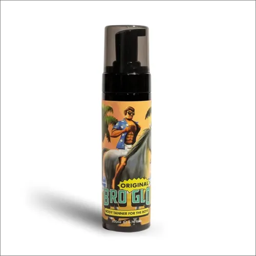 Bronceador Mousse Bro Glo Cuerpo Y Rostro 200ml