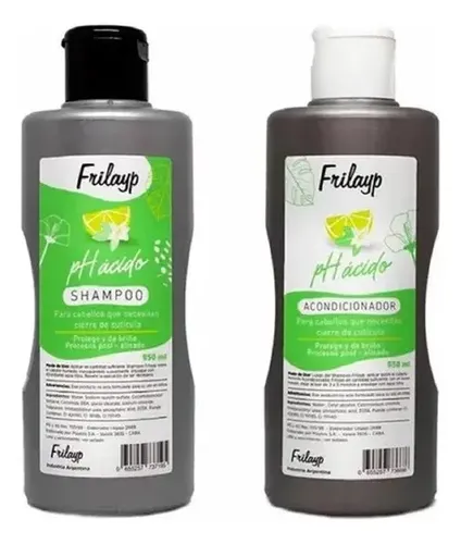 Shampoo+acondicionador Extra Acido 970+ Baño De Crema X 1kg
