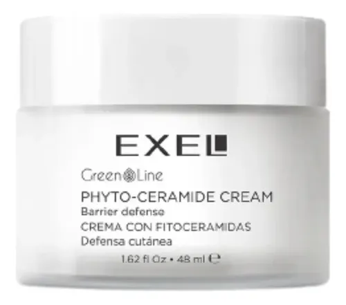 Crema Facial Vegana Con Fitoceramidas X48 Ml Green Line Exel