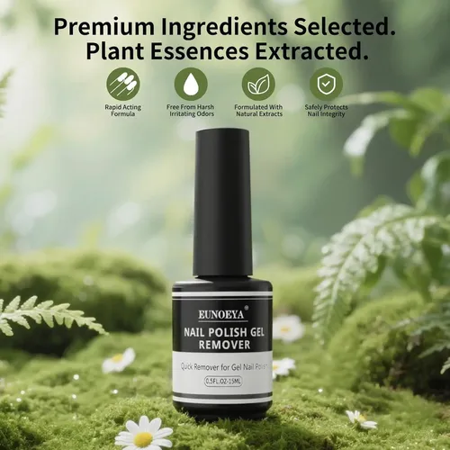 Removedor De Esmalte De Uñas En Gel Sin Acetona Eunoeya