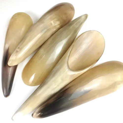 Cilindro De Gua Sha De Cuerno De Vaca Natural