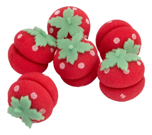 6pcs Bolas De Espuma Suave Esponja Rizador De Pelo Rodillos