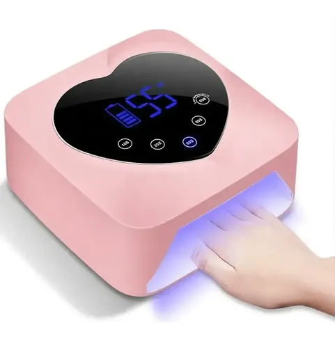 Cabina Uñas Lámpara Uv Led 72w City Girl Corazón Manicura