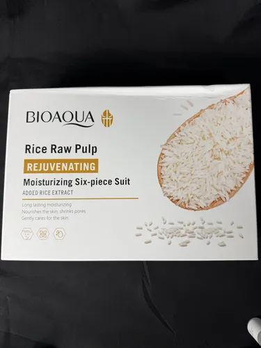 Kit Skincare Arroz Bioaqua Set 6 Piezas En 1