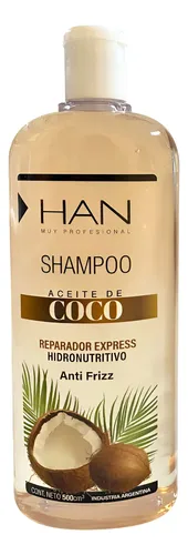 Han Shampoo Aceite De Coco X500ml Limpieza Profunda