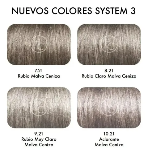 Tintura System 3 Coloración 60gr Pack X 3 Pomos – 3c