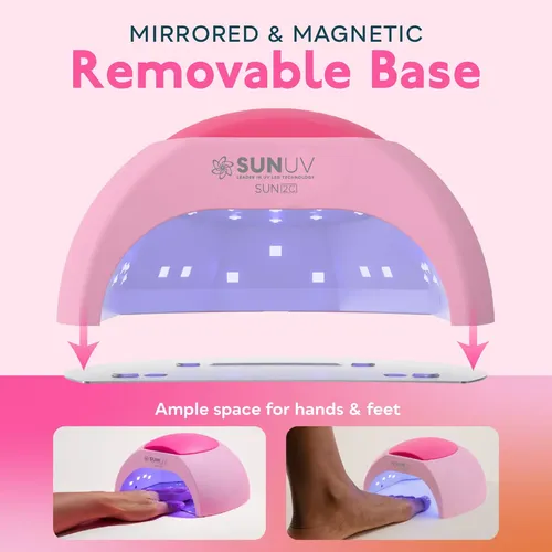 Sunuv Lámpara De Uñas Led Uv De 48 W Con 4 Ajustes