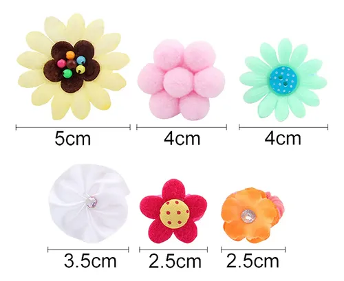 Cintas Elásticas Zifengcer Con Forma De Flor Para Niñas Pequ