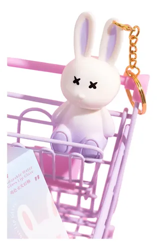 Gege Bear Labial Gloss Hidratante Llavero Conejo