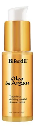 Biferdil Oleo De Argan Tratamiento De Brillo Y Suavidad 30ml
