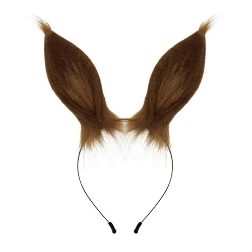Aro De Pelo De Conejo De Peluche Navideño Para Accesorio De