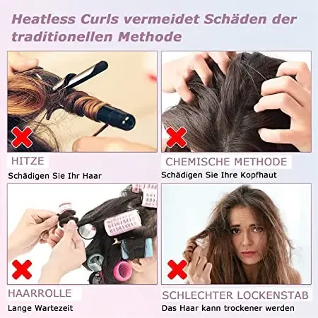 Kit For Rizar El Cabello, Rulos Desmontables For La &ur
