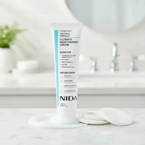 Crema Facial Hidratante Nida Youthful 100 Ml Todo Tipo De Piel