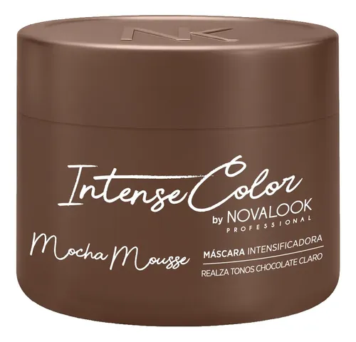Shampoo Novalook Intense Mocha Mousse Intensificador 375 Ml