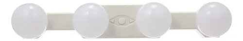 Luces Led De Espejo Con 4 Bombillas, Recargables Por Usb, In