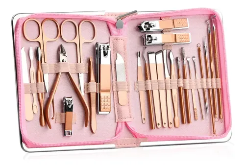 Kit De Manicura Y Pedicura De 26 Piezas