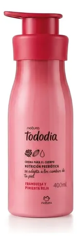 Crema Tododía Corporal Frambuesa Y Pimienta Roja 400 Ml