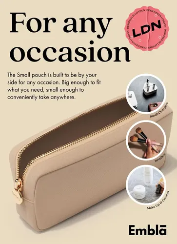 Bolsa De Maquillaje Embla, Bolsa De Viaje Para Cosméticos, D