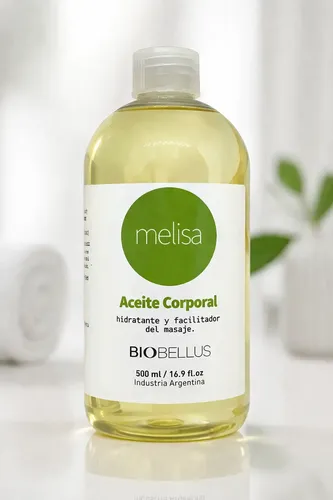 Aceite De Melisa Para Masajes Biobellus 500ml