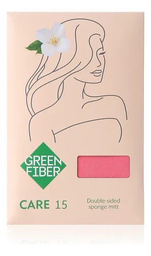 Esponja Manopla Facial Limpiador Exfoliante Care 15 Greenfib