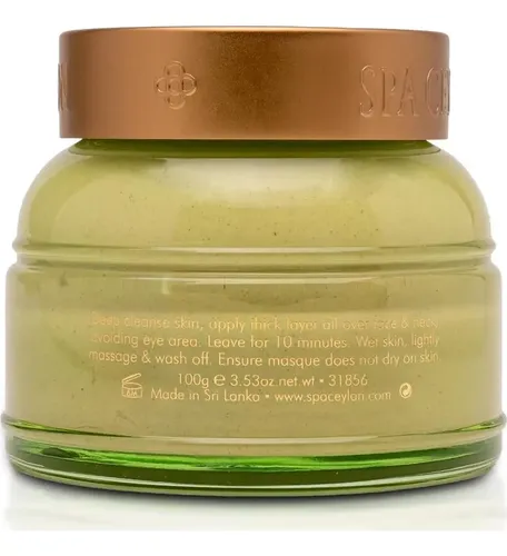 Mascarilla Facial Hidratante Jasmine Spa Ceylon 100g