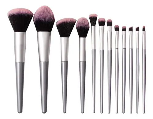 S 12 Brochas De Maquillaje Para Artistas: Set Profesional