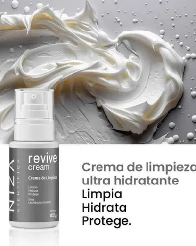 Crema De Limpieza Hidratante Revive Cream Niza 100g