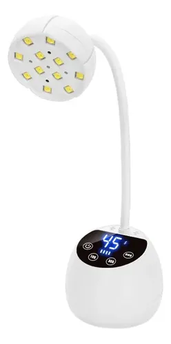 Cabina Lampara Inalambrica Flor, Tactil Uv Led 36 W Soft Gel