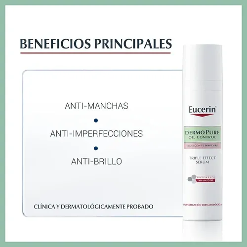 Eucerin Dermopure Oil Control Serum Triple Efecto Antibrillo