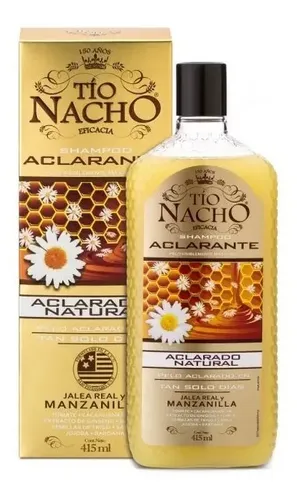 Shampoo Tío Nacho Aclarante X 415 Ml Jalea Real Manzanilla