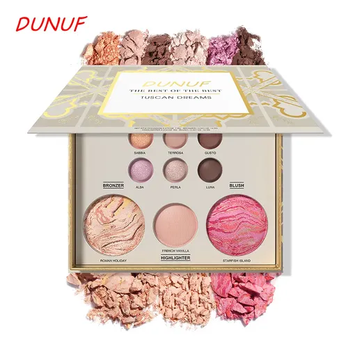 Paleta De Maquillaje Dunuf Contour Eyeshadow Blush Highlight