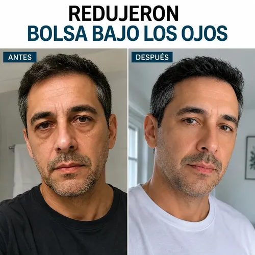 Kit Facial Antiedad Hombre Ácido Hialurónico Colágeno Vitamina C Azuya