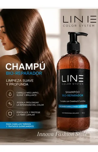 Kit Shampoo Acondicionador Cabello Teñido Protector Térmico