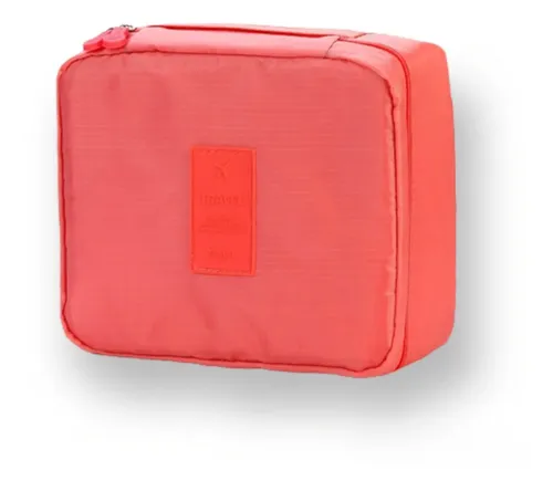 Neceser Bolso Porta Cosmeticos Maquillaje Organizador Liso