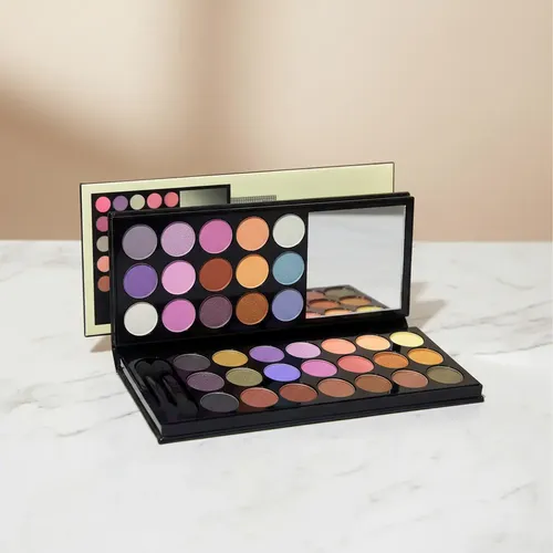 Paleta De Sombras Satinadas