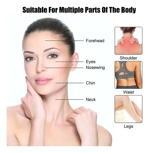 Masajeador Facial Gua Sha Acero Inoxidable Generic