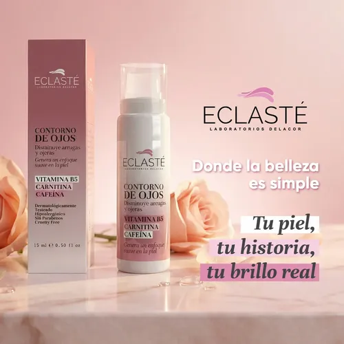Contorno Ojos Eclasté 15ml Disminuye Bolsas Ojeras Arrugas Todo Tipo De Piel Día/noche