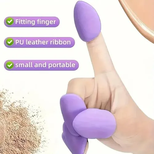 Kit 14 Esponjas Y Puffs Para Maquillaje Facial