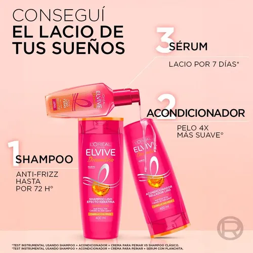 Acondicionador Elvive Dream Liso 400ml