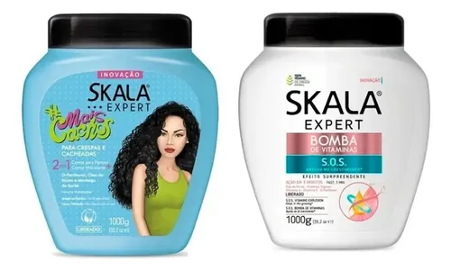Combo Rulos Perfectos Y Reconstrucción Baños Skala X 1 Kilo