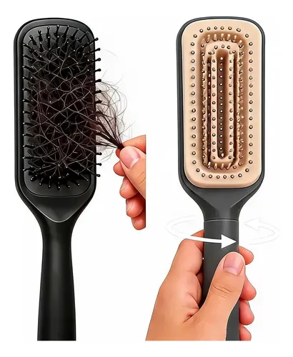 Cepillo Peine Para Cabello Pelo Desenredante Autolimpiante