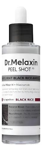 Ampolla Exfoliante De Arroz Negro, Exfoliación Suave Para