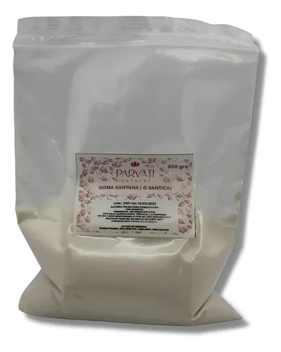 Goma Xantana 250grs Espesante Estabilizante Uso Cosmético