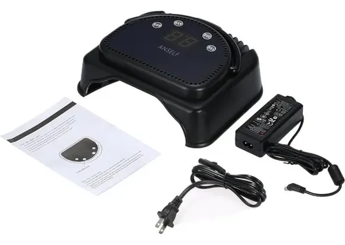 Lámpara De Uñas Led Uv Anself 64w Con Pantalla Lcd