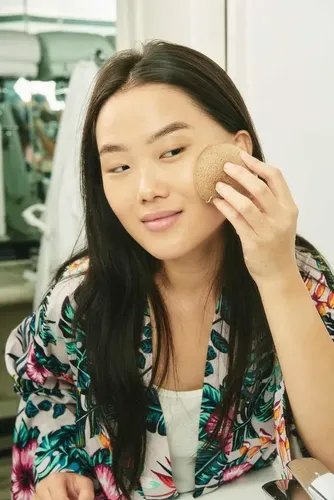 Konjac Esponja Facial De Té Verde Piel Con Manchas